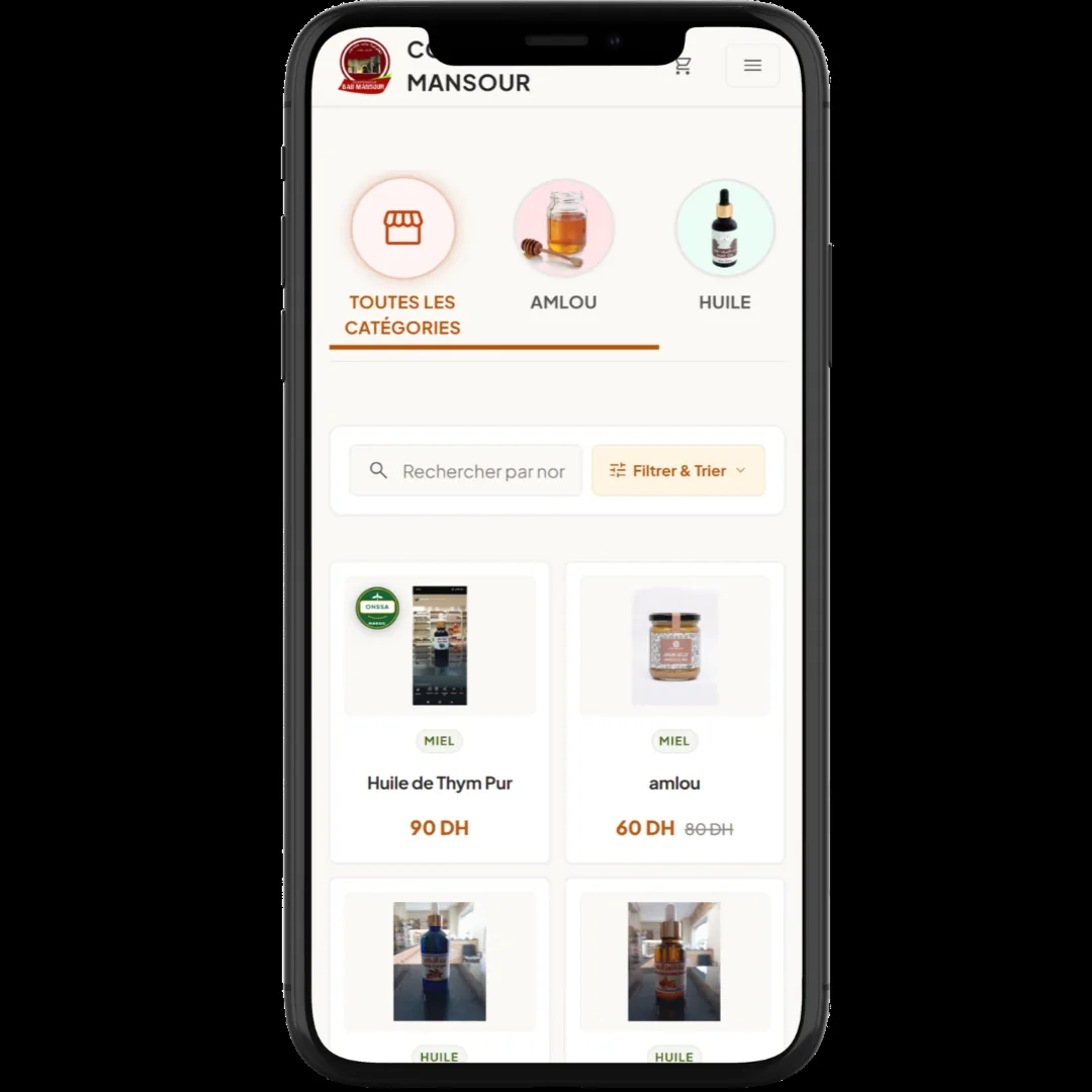E-Commerce Mobile Storefront