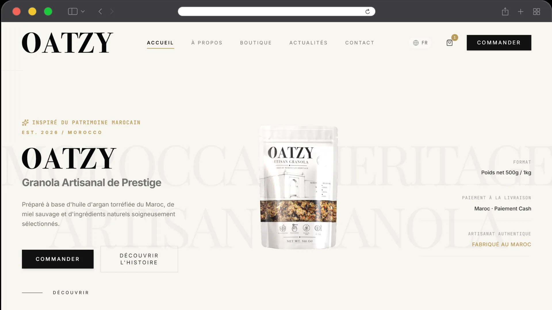 OATZY Interactive 3D Product Showcase