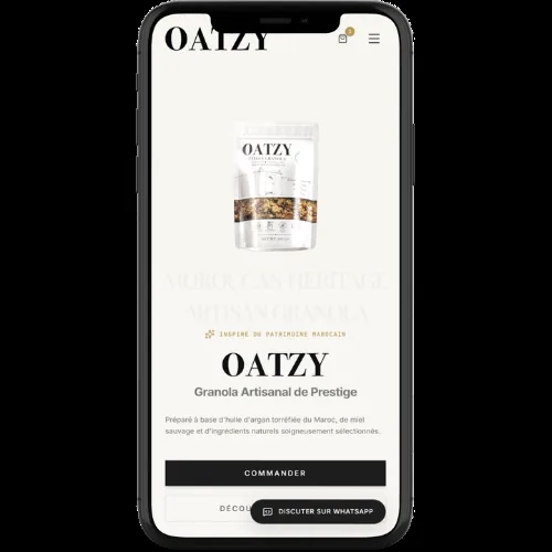 OATZY Interactive 3D Product Showcase Mobile