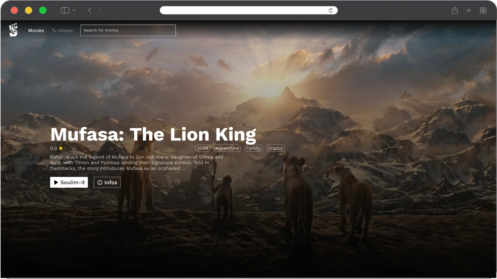 Soulima Video Platform Desktop